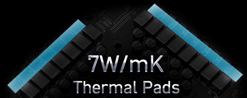 7W/mK MOSFET Thermal Pads
